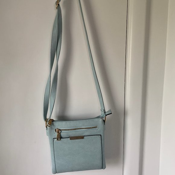 Handbags - Sky Blue Crossbody Bag